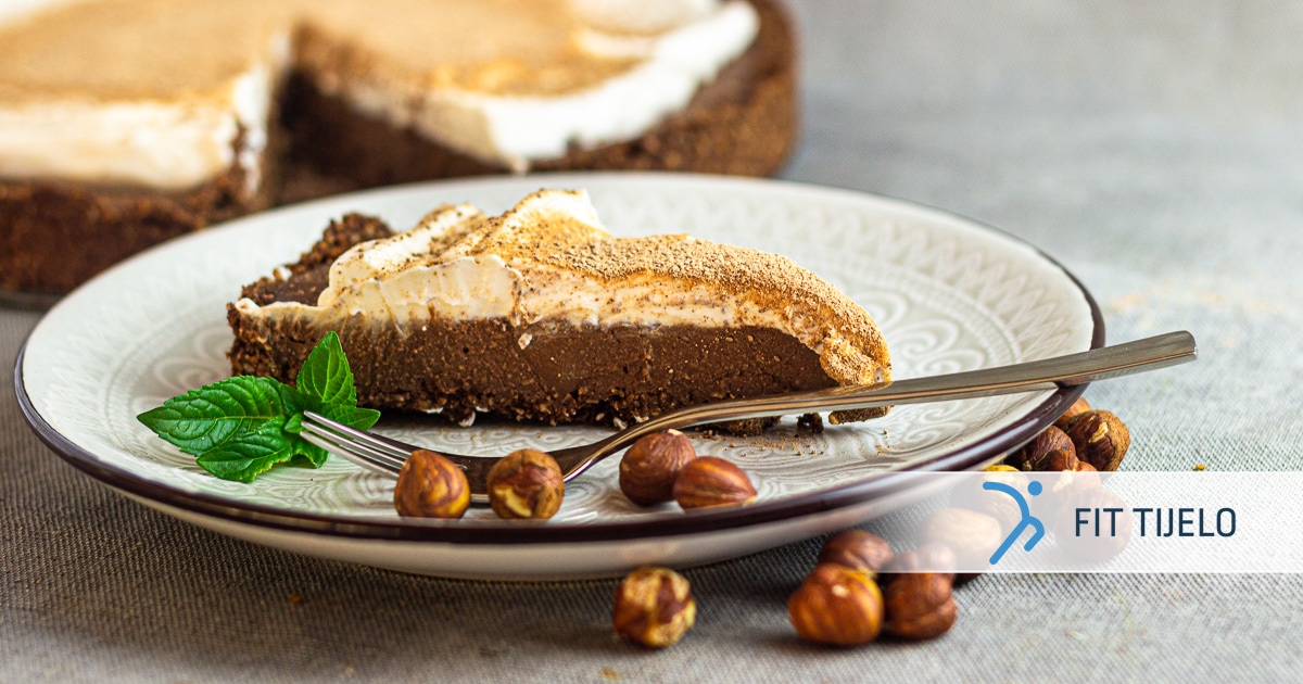 Lješnjak torta s kremom od kokosa