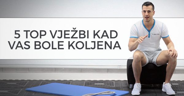 5 top vježbi za fit tijelo kad vas bole koljena