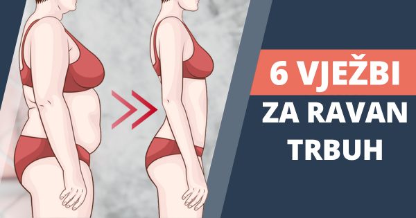 6 jednostavnih vježbi za ravan trbuh i struk