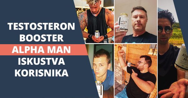 Testosteron booster Alpha Man iskustva korisnika