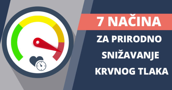 7 načina kako prirodno sniziti krvni tlak