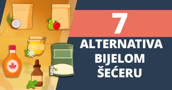 7 prirodnih alternativa bijelom seceru